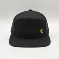 PEACH BLACK CAP